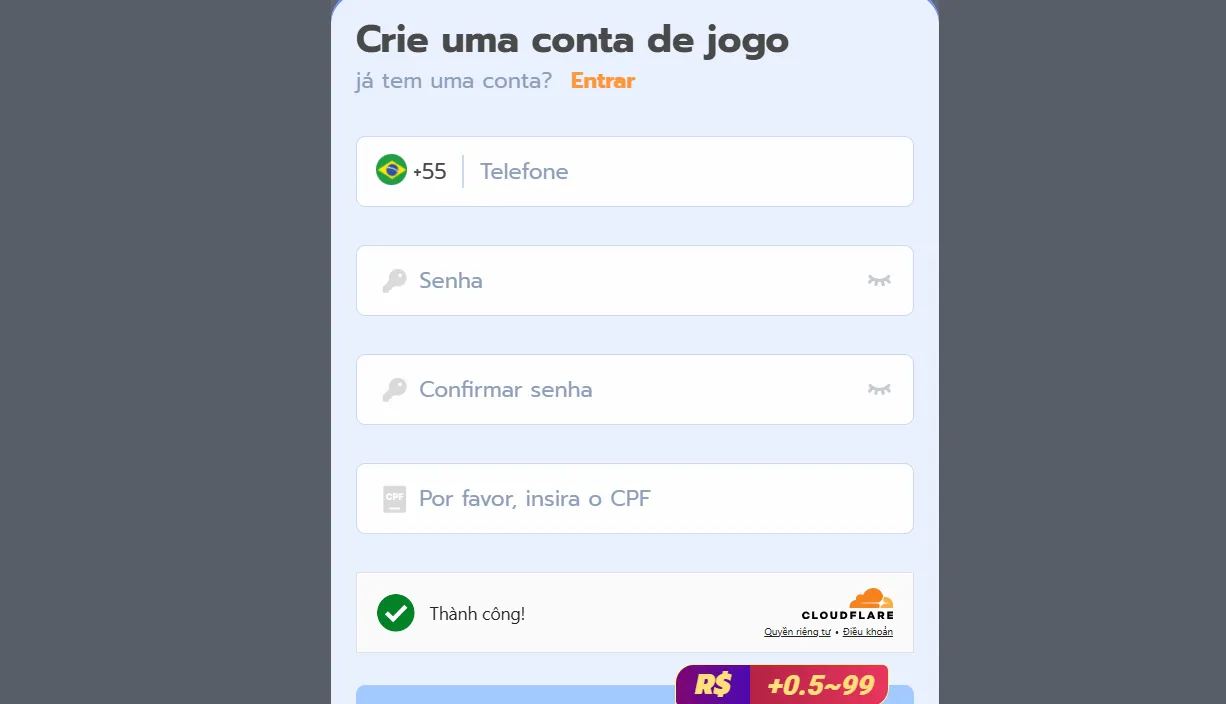 Como se registro no 11cc